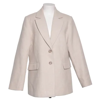 Kavaj (Beige) från Camilla Pihl Återvunnen polyester, Ull