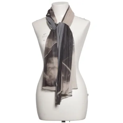 Shawl (Black, Beige, Gray) from Feners Elastane, Polyester
