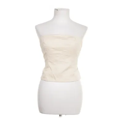 Tubetop (Ebony Embroidered Denim Corset) fra Meshki Bomuld, Polyester