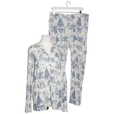 Pyjamas (Blå, Vit) från Flamour Bambu, Bomull