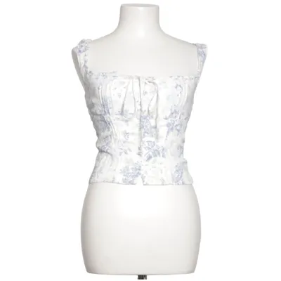 Crop top (Blå, Vit, Flerfärgad) från House of CB