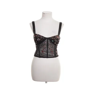 Crop top (Svart, Flerfärgad) från Zara W&B Collection