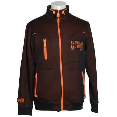 Fleece jacket (Black, Orange) from Everlast Polyester