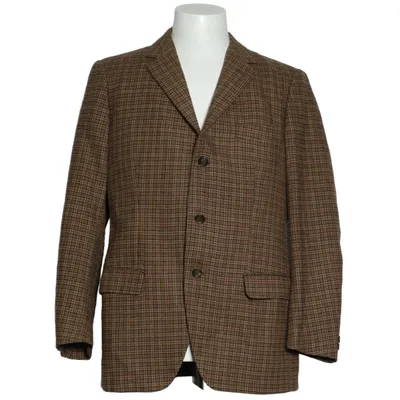 Blazer (Brun) fra Terry Akryl, Polyester, Uld