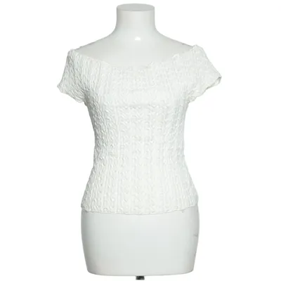 Top (Hvid) fra Zara Elastan, Polyester