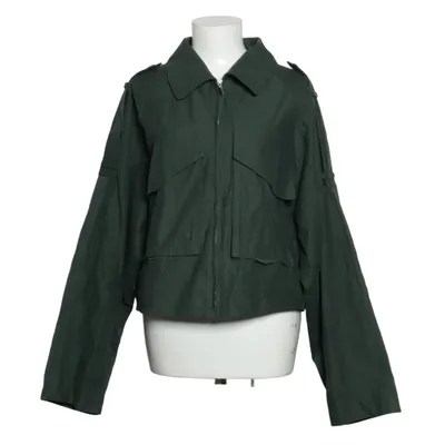 Jacke (Grün) von PrettyLittleThing Baumwolle, Polyester