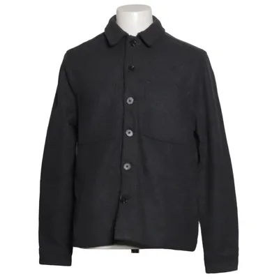 Overshirt (Gray) from Studio Total Polyester, Wool
