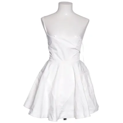 Klänning (Vit) från Burqu Bomull, Elastan, Nylon