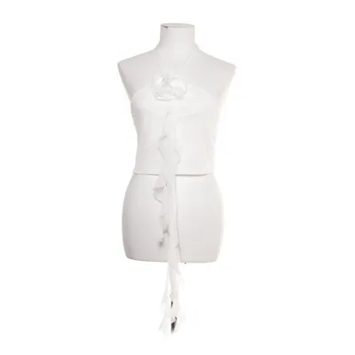 Halternecktopp (Vit) från ASOS Elastan, Polyester