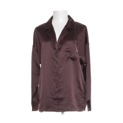 Pyjamasskjorte (Brun) fra Lounge Genanvendt polyester