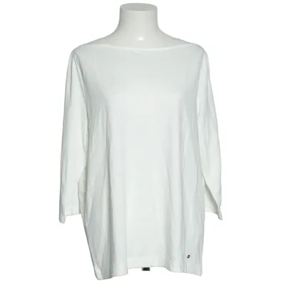 Langarmshirt (Weiß) von Betty & Co Elasthan, Polyester, Viskose