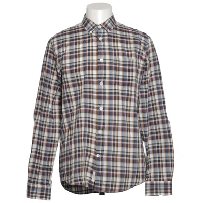Buttondown-skjorta (Blå, Vit, Brun) från Acne Studios Bomull, Polyamid