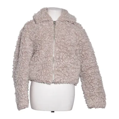 Pälsjacka (Beige) från Weekday Bomull, Polyester