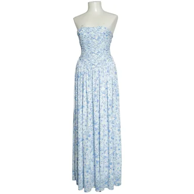 Maxi dress (Blue, White) from Osmine Polyester