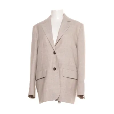 Blazer (Beige) fra COS Polyester, Uld, Elastan