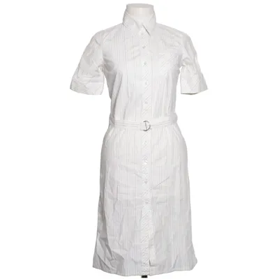 Shirt dress (White, Multicolored) from Hennes Cotton, Elastane