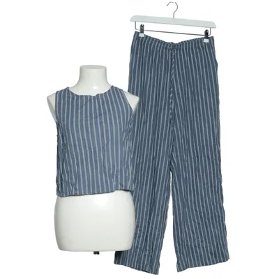 Set (Blue, White) from Vero Moda Linen, Viscose
