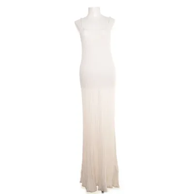 Maxikjole (Beige) fra Gina Tricot Akryl, Bomuld