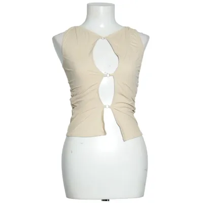 Topp (Beige) från RKM Bomull, Elastan, Polyester