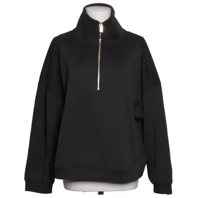 Collegetröja (Svart) från Next Elastan, Modal, Återvunnen polyester