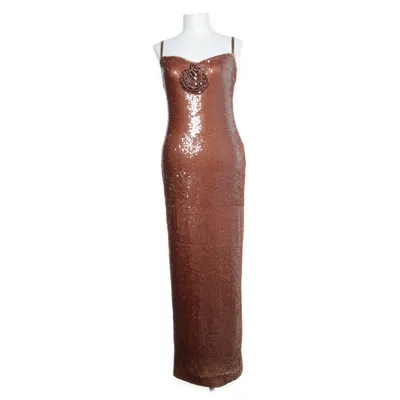 Aftenkjole (Brun) fra French Connection Elastan, Polyester