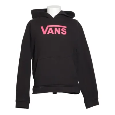 Huvtröja (Svart, Rosa) från Vans Bomull, Polyester