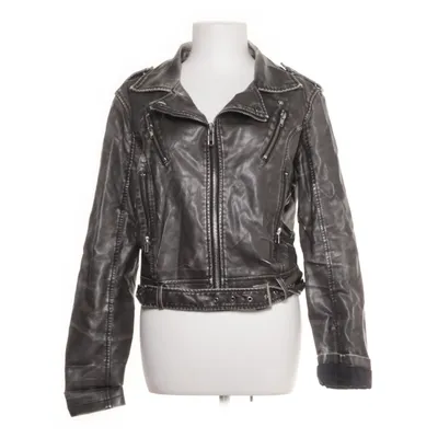 Bikerjacka (Pu Leather Distressed Biker Jacket) från NA-KD Polyester, Polyuretan, Viskos