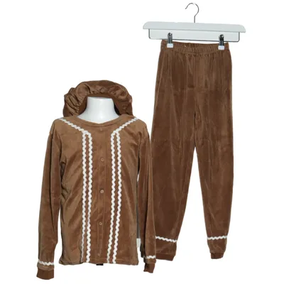 Christmas clothing (Brown) from Den Goda Fen Cotton, Elastane, Polyester