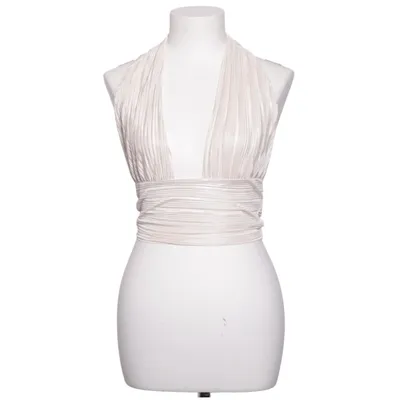 Halternecktopp (Vivvi pleated top) från Gina Tricot Polyester