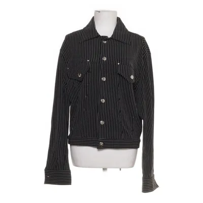 Overshirt (Black, White) Elastane, Polyester