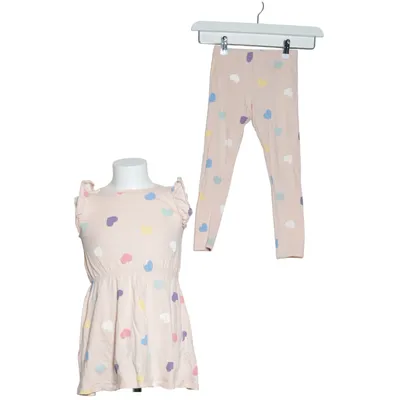 Pyjamas (Rosa, Flerfärgad) från Lindex Kids Bomull, Elastan