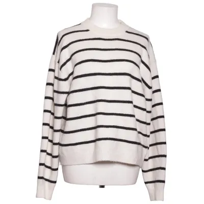 Tröja (Vit, Svart) från H&M Akryl, Elastan, Polyester, Ull