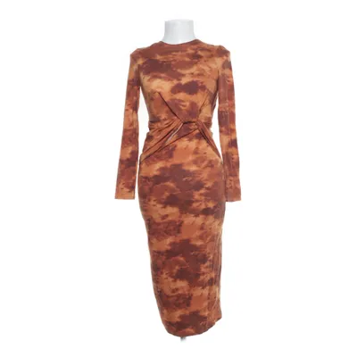 Maxikjole (Brun, Orange) fra ASOS Design Elastan, Viscose