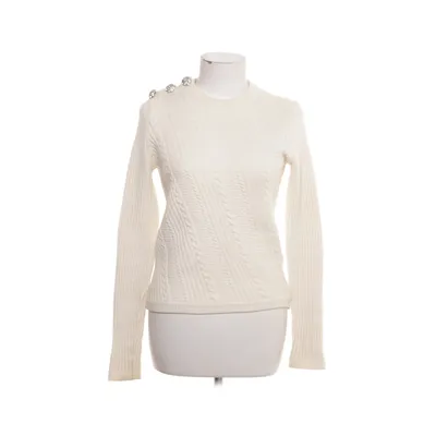 Tröja (Vit) från Ganni Bomull, Polyamid, Polyester