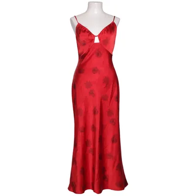 Klänning (Röd, Svart) från Adoore Elastan, Polyester