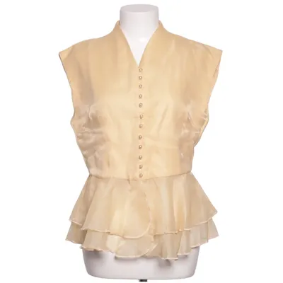 Peplumtopp (Gul) från Thai Silk