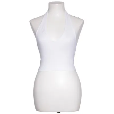 Halternecktopp (Vit) från ASOS Design