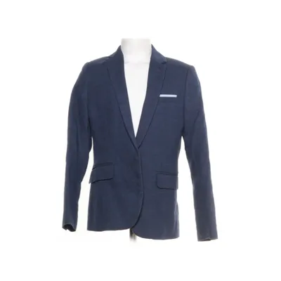 Kavaj (Blå) från H&M Bomull, Linne, Polyester