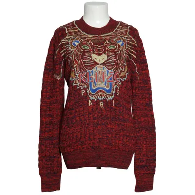 Sweatshirt (Red, Blue, Multicolored) from Kenzo Wool