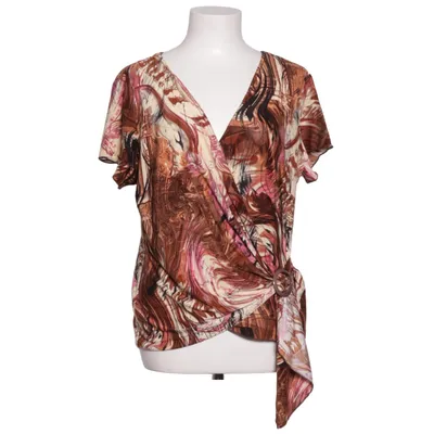Top (Brun, Flerfarvet) fra Saloos Elastan, Polyester