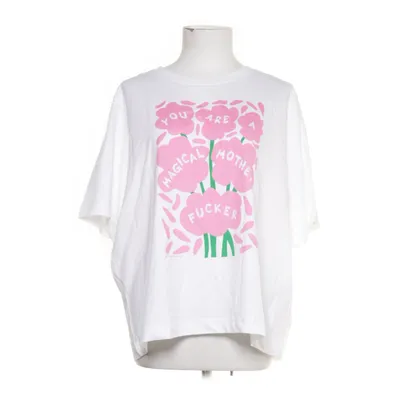 T-shirt (Vadstena Magical Flowers T-Shirt) van Dedicated Katoen