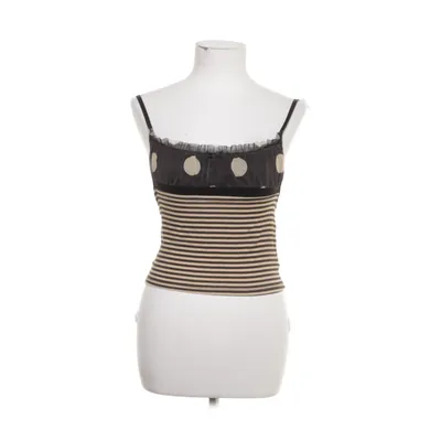 Crop top (Black, Beige) from Jaded London Elastane, Polyester, Viscose