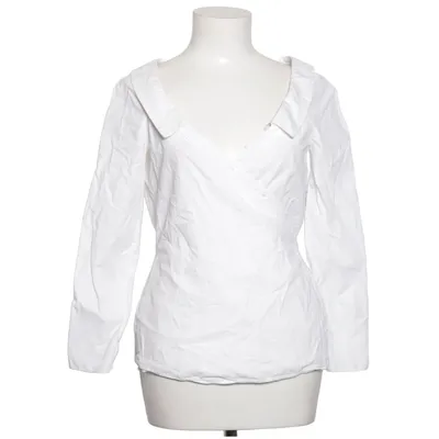 Wickelbluse (Weiß) von Zara Trafaluc Collection Baumwolle