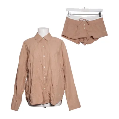 Pyjamas (Beige, Vit) från Hibou Bomull