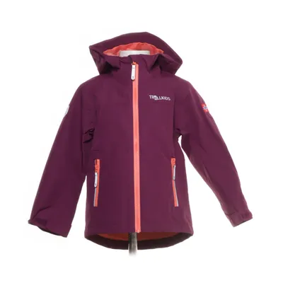 Outdoor jacket (Telemark Jacket) from Trollkids Polyester