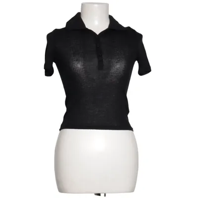 Pikétröja (Svart) från Divided by H&M Elastan, Polyester, Viskos