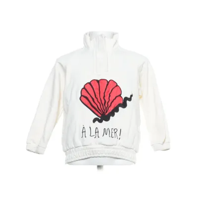 Sweatshirt (Hvid) fra Mini Rodini Økologisk bomuld