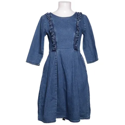 Denim dress (Blue) from Yumi Cotton, Elastane