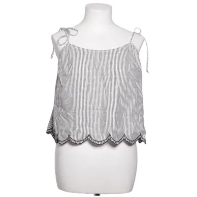 Top (Hvid, Grå) fra Divided by H&M Bomuld
