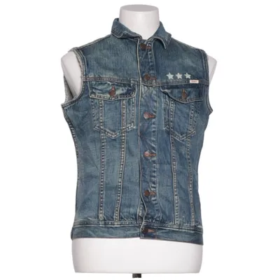 Jeansväst (Blå) från Emmett Jean Bomull